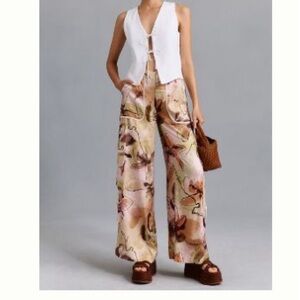 Anthropologie Palazzo Utility Pant